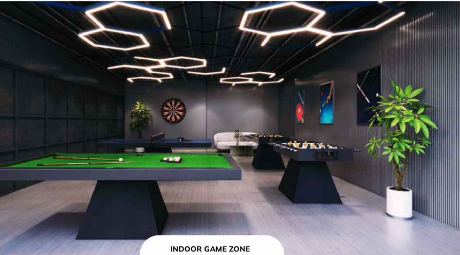 Astrana-Amenities-Indoor-Gaming-Zone-Snooker-Fusball