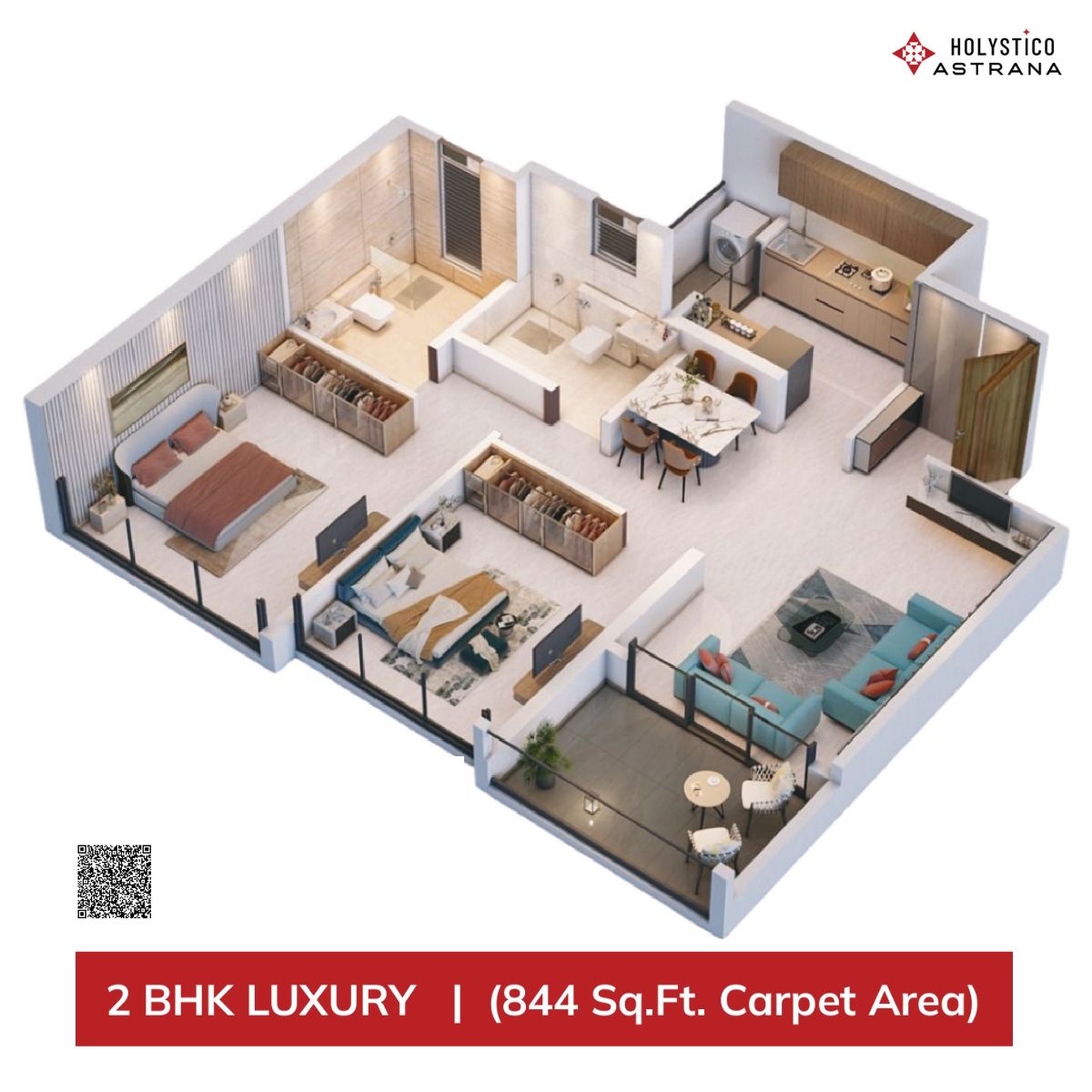 Holystico-Astrana-Floor-Plan-2-BHK-844-sqft